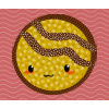 chocolate biscuit mousepad