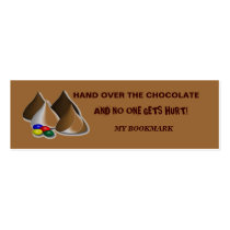 Chocolate Bookmark business cards by joanspouse Chocolate Bookmark business cards