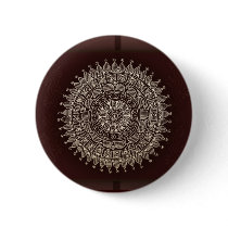 Chocolate brown Indian pin buttons by perfectpostage Chocolate brown Indian pin buttons