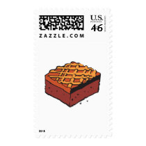 chocolate brownie postage