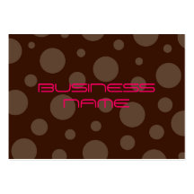Chocolate bubble gum profile cards business card templates