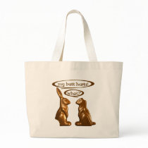 Chocolate bunnies tote bag