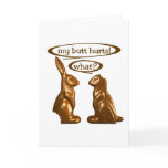 Chocolate bunnies cards