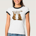 Chocolate bunnies t-shirts by wolfmama Chocolate bunnies t-shirts