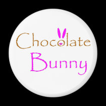 Chocolate Bunny Magnet magnets