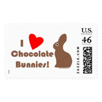 Chocolate Bunny Stamps