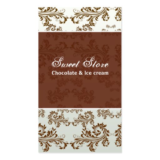 Chocolate Business Cards