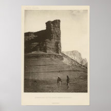 Chocolate Butte, Paria Creek, Arizona Poster