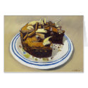 Chocolate Cake cards by artberry Chocolate Cake cards