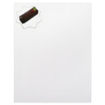Chocolate cake letterhead template