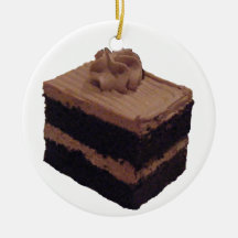 Chocolate Cake Ornaments