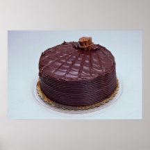 Chocolate cake print