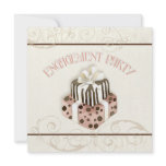 Chocolate Cake Swirl Bridal Shower Invitation