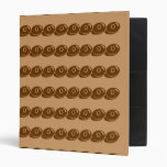CHOCOLATE CANDY 3 RING BINDERS