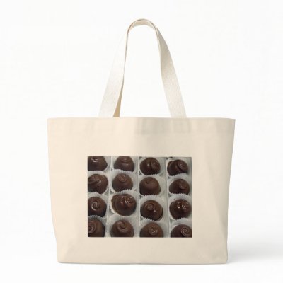 Chocolate Candy Canvas Bags by patsarts