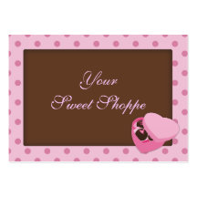 Chocolate Candy Business Cards