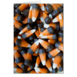 Chocolate Candy Corn Greeting Card