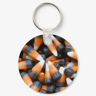 Chocolate Candy Corn Keychain keychain