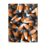 Chocolate Candy Corn Postcard