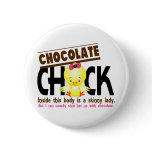 Chocolate Chick 2 buttons
