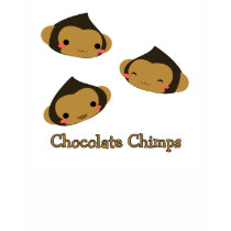Chocolate Chimps Ladies Tee t-shirts