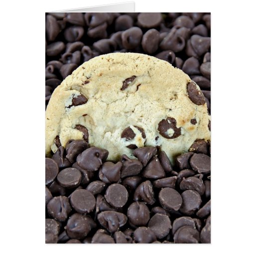 Chocolate Chip Cookie Birthday Card Zazzle