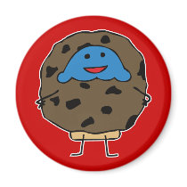 Chocolate Chip Cookie Muffin - Magnet by MuffinMadness Chocolate Chip Cookie Muffin - Magnet