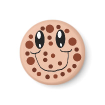 Chocolate Chip Cookie Smiley Magnet magnets