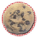 Chocolate Chip Cookie Sticker by postcardsfromtheedge Chocolate Chip Cookie Sticker