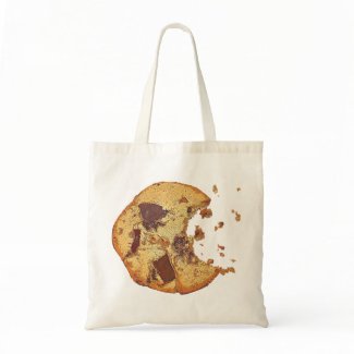 Chocolate Chip Cookie Tote Bag