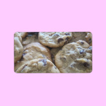 Chocolate Chip Cookies labels