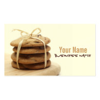 Chocolate Chip Cookies Business Cards