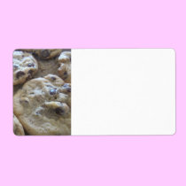 Chocolate Chip Cookies labels