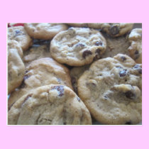 Chocolate Chip Cookies postcards