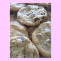 Chocolate Chip Cookies postcards
