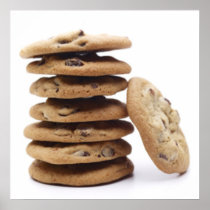 Chocolate Chip Cookies Poster Print posters