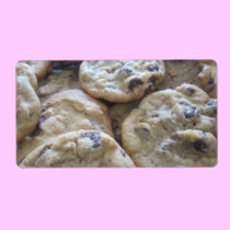 Chocolate Chip Cookies labels