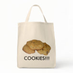 Chocolate Chip Oatmeal Cookies Canvas Bags