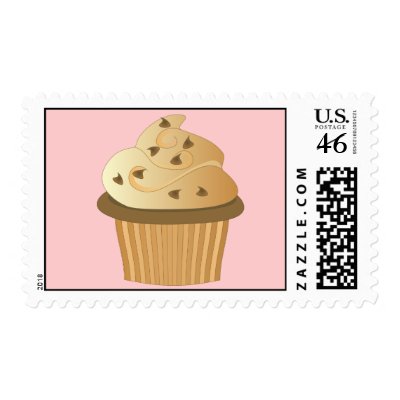 Chocolate Chip Postage Stamps by candystore