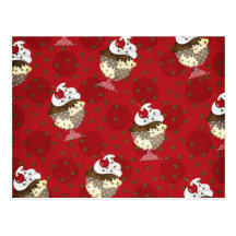 chocolate chip sundae post card