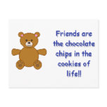 Chocolate Chips Postcard