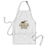 Chocolate Chocoholic Aprons