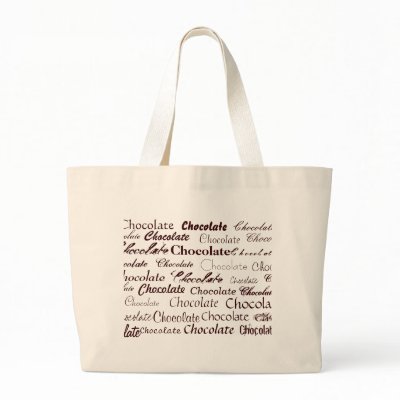 Chocolate, Chocolate, Chocolate, Chocolate, Cho... tote bags