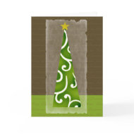 Chocolate Christmas card