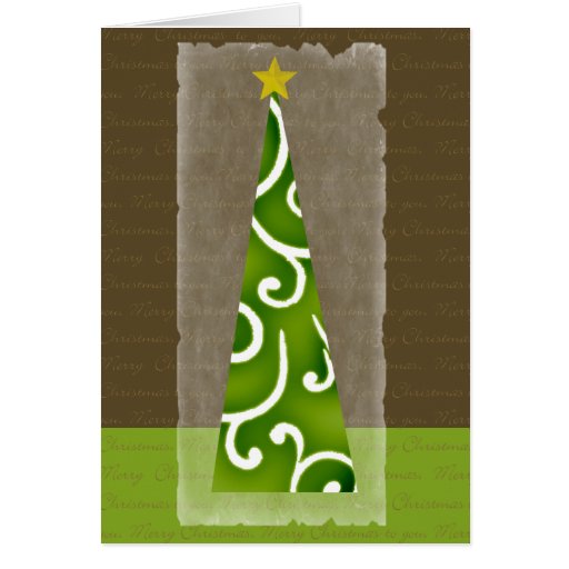 Chocolate Christmas Card
