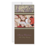Chocolate christmas photocard picture card