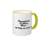 Chocolate Coffee Men Some Things Are Better Rich Mug