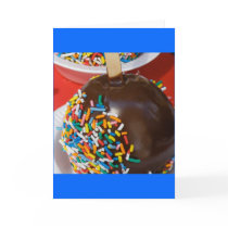 Chocolate Covered Apple Card by halloweentreats Chocolate Covered Apple Card