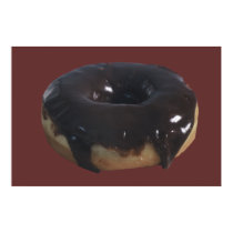 Chocolate Covered Donut posters by roimim Chocolate Covered Donut posters