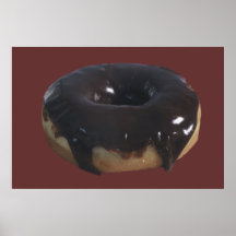 Chocolate Covered Donut Posters